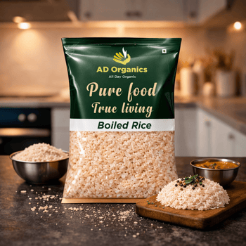 Organic Boiled Rice (Red) - adorganics.in