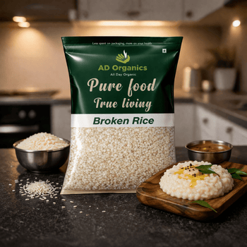 Organic Broken Rice - adorganics.in