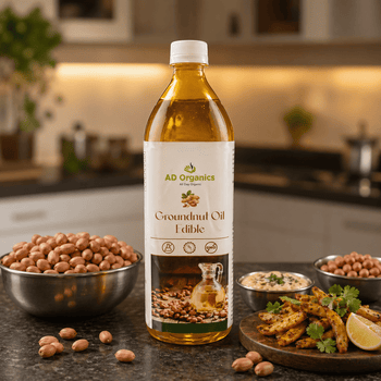 Organic Groundnut Oil - adorganics.in