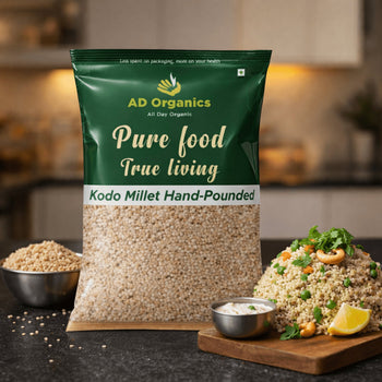 Organic Kodo Millet (Hand Pounded) - adorganics.in