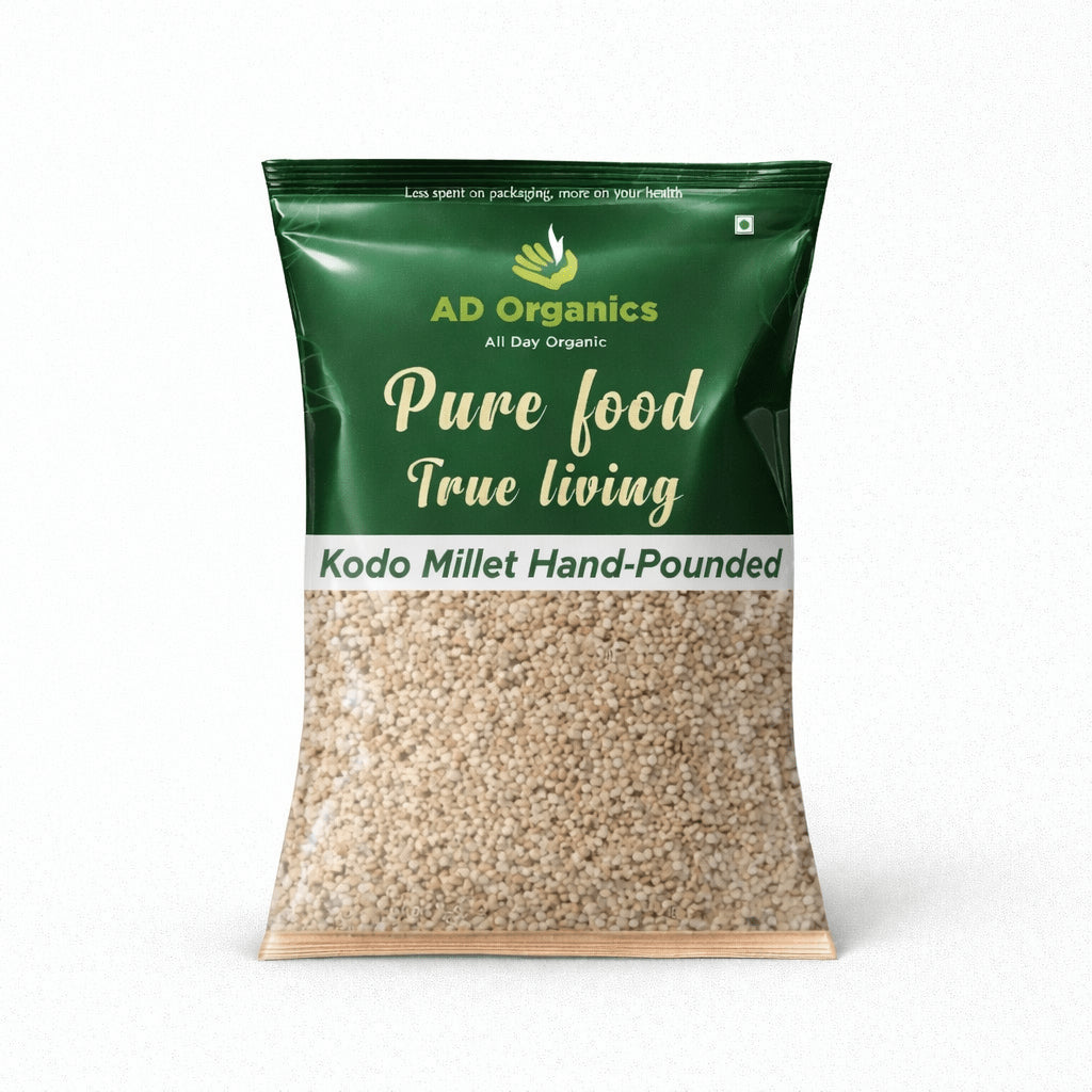 Organic Kodo Millet (Hand Pounded) - adorganics.in