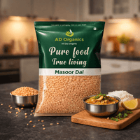 Organic Masoor Dal - adorganics.in