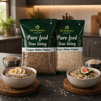 Organic Millet Flakes Combo - adorganics.in