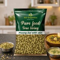Organic Moong Dal With Skin - adorganics.in