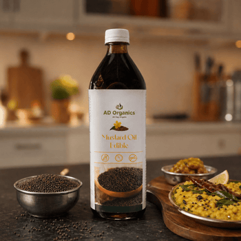 Organic Mustard Oil - adorganics.in