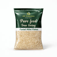 Organic Organic Foxtail Millet Flakes (Kangni) - Low GI, High Fiber Breakfast Flakes - adorganics.in