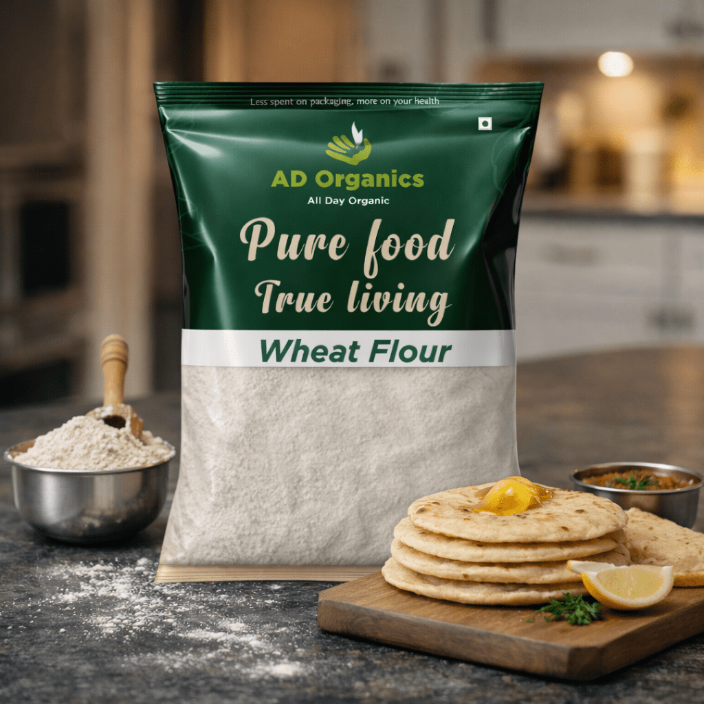 Organic Wheat Flour - adorganics.in