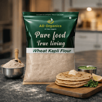 Organic Wheat Kapli Flour - adorganics.in