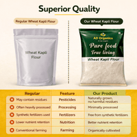 Organic Wheat Kapli Flour - adorganics.in