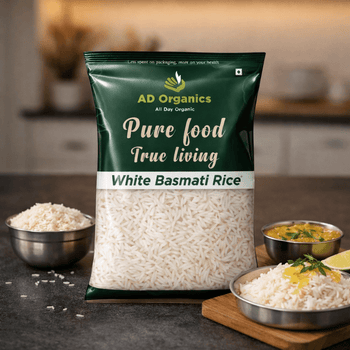 Organic White Basmati Rice - adorganics.in