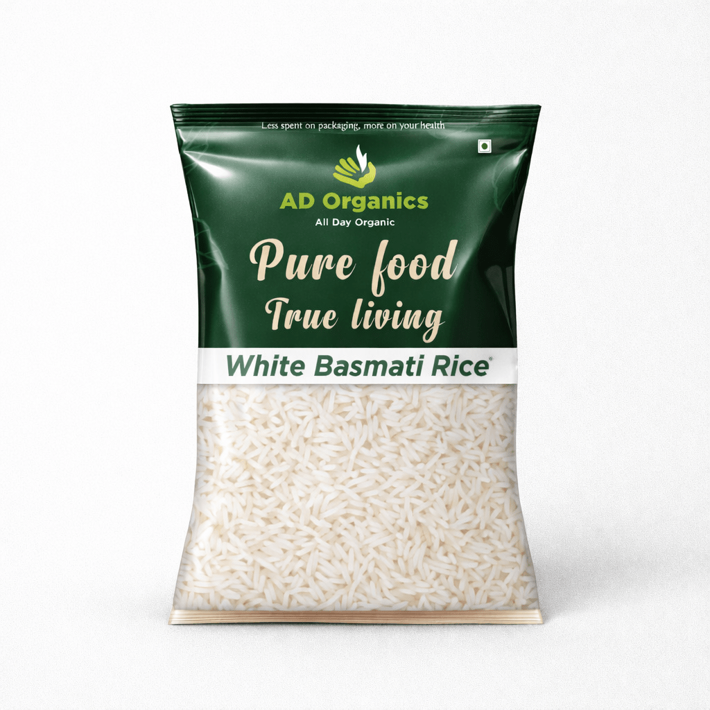 Organic White Basmati Rice - adorganics.in